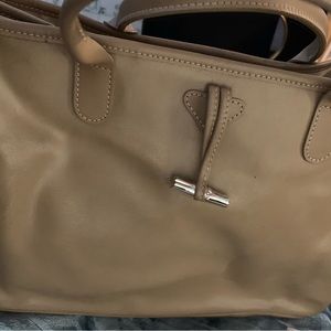LONGCHAMP LEATHER TOTE